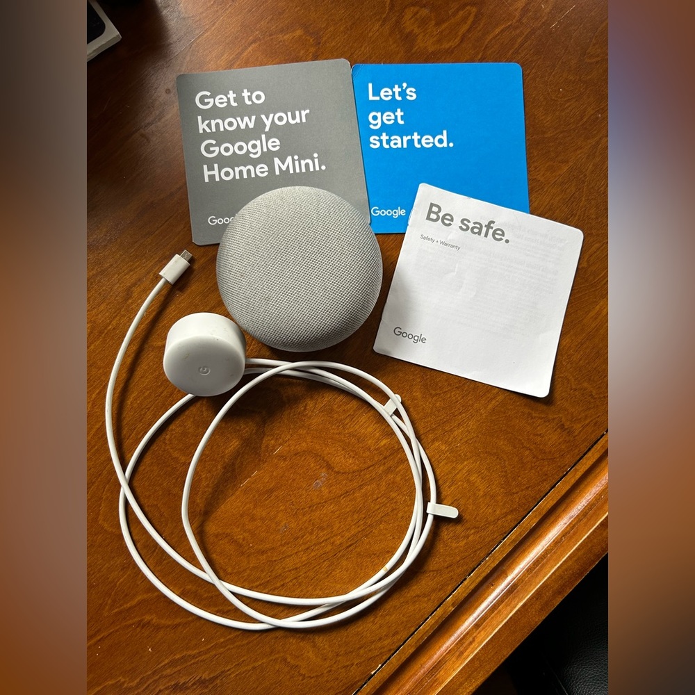 Google Home mini, never used